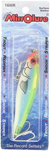 Mirrolure Mirrolure 16 Sr. Mirromullet Surface Walker Silver 3 em 8 oz