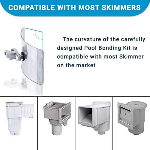 Kits de ligação de piscina para piscinas acima do solo, garanta o contato com a água o tempo todo, compatível com a maioria dos skimmers.