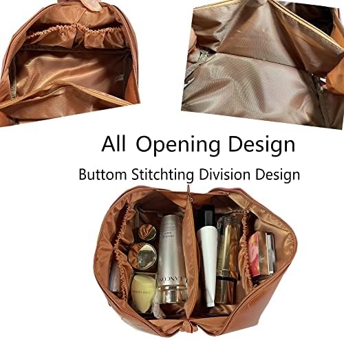 M-BESTL Atualizada Design Saco de cosméticos, bolsa de maquiagem de viagem, bolsa organizadora de maquiagem, bolsa de higiene
