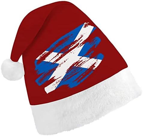 Chapéus de natal da bandeira escocesa vintage Chapéus a granel Chapéus de Natal para férias