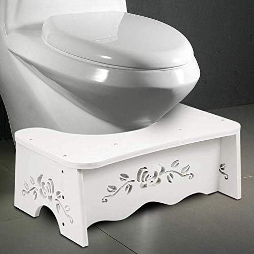 Bancos lxdzxy, banheiro não deslizante Ajuda do banheiro Ajuda oca esculpida no banheiro agachamento de banheiro