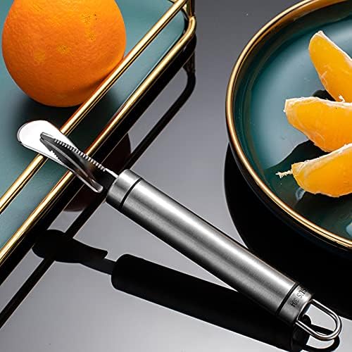 Cabilock Lemon Pasker Citrus Citrus Citrus Slicer Slicer Slicer Removedor Abridor de abridor curvado Limão Zester Ferramentas