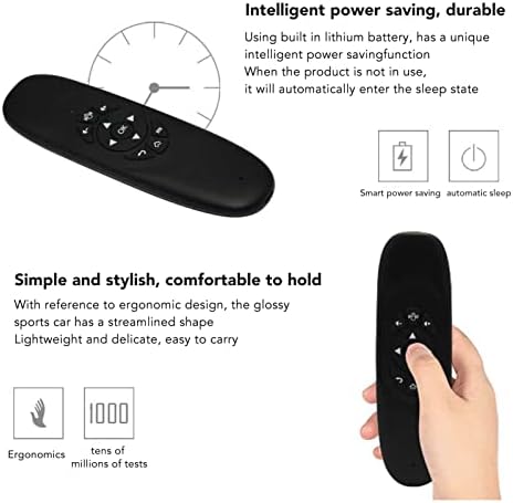 Air Mouse, 2,4g de controle remoto sem fio USB, teclado completo, jogos somatossensoriais, para Android TV Box, PC, para Windows,