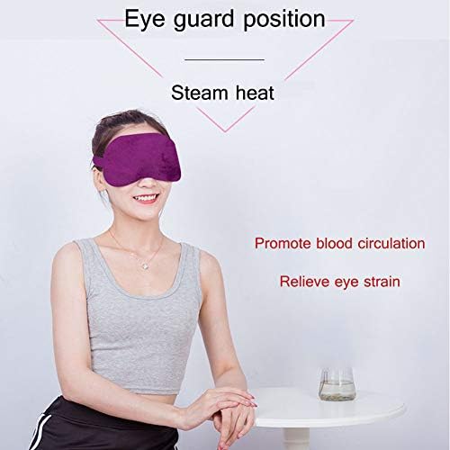 Syksol Guangming - Máscara de olho aquecida para dormir, máscara de olho seco a vapor USB, máscara de olho moxa, máscara de olho aquecida dormindo, máscara de sono para aliviar os olhos inchados secos
