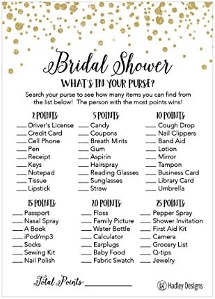 25 OURO O QUE EM SEU PRIMEIRA DO CEMO BRIDAL CASAMENTO OU BACHELORETE Party Game Item Cards de Confetes Atividades de Engajamento Idéia para Casais Envolvendo o Jantar de Ensaios e Favores de Decoração para Convidados