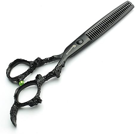 Tesoura de cabeleireiro profissional de axemoore Japão 440c Sharp Hairdressing Scissors Dragão Chinês Design Handmade Hardressing