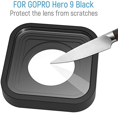 MOUDOAUER High Transmitância Proteção Lente UV Filtro Black Lente Protetor Acessórios para GoPro Hero 9 Parte de reposição