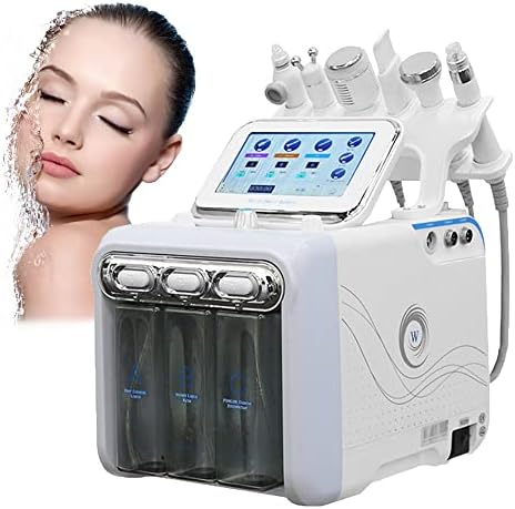 Máquina de beleza facial do Nulatool 6 em 1 máquina hidrafacial para limpeza profunda de salões de pele e beleza
