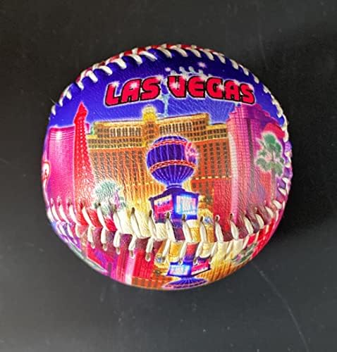Chicago Las Vegas New York Bolas de beisebol de lembrança da cidade de beisebol em exposição de acrílico Presentes de beisebol