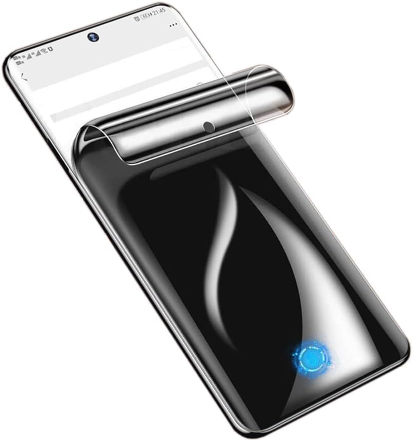 Protetor de tela de hidrogel de privacidade PORRVDP para o Samsung Galaxy Note20 Ultra 5G, 2 PCS Filme de proteção à TPU Soft TPU [Clear HD] [alta sensibilidade] [ID da face Compatível]