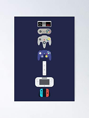 Axescott Evolution of Nintendo Poster