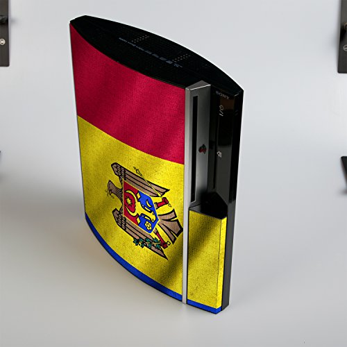 Sony PlayStation 3 Design Skin Bandeira da Moldávia adesivo de decalque para PlayStation 3
