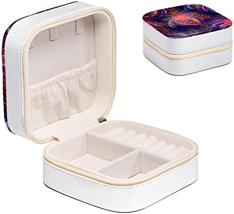Caixa de jóias de viagens de Oryuekan, mini -presente para mulheres meninas, pequenas caixas de organizadores portáteis