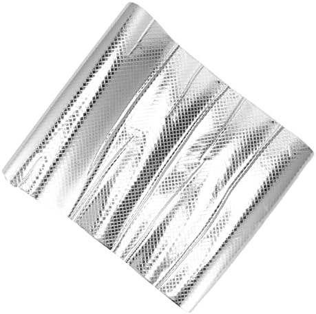 Papel de contato com papel alumínio, adesivo de alumínio impede a derrapagem fácil de auto -adesivo resistente ao calor à prova