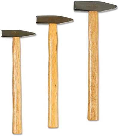 Ferramentas Blacksmith - Blacksmith Hammer e Machinist Hammer 3 Peças Conjunto - Blacksmithing & Forge Hammers - Cross Peen Forging