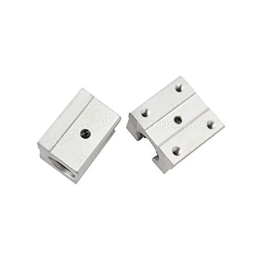 Rail linear CNC Peças SBR16 16mm, 2pcs 800mm 31.496innch + 4pcs SBR16UU TRILOS LINELOS TOLOSO SUPORTADOS E ROLOS LINHO LINELO