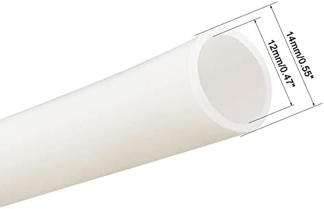 tubo de silicone uxcell 4mm ID x 7mm od 3.3 '
