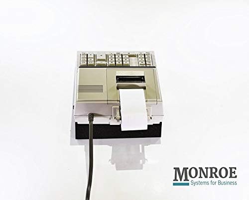 Calculadora de impressão de serviço médio Monroe 122pdx com teclas de mais grande e menos
