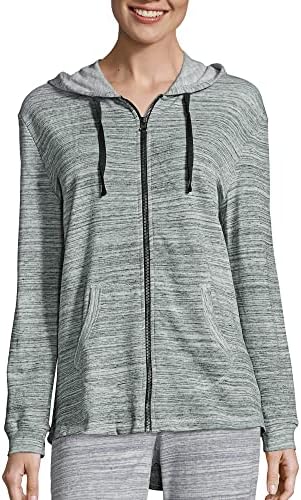 Hanes Sweatshirt, capuz francês Terry Full-Zip, jaqueta feminina com capuz, capuz feminino