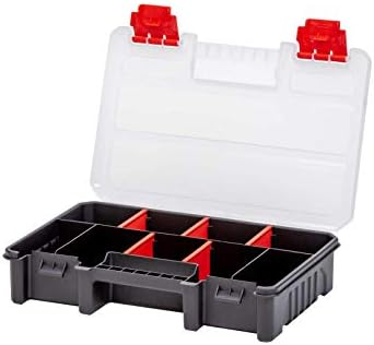 Organizador da caixa de ferramentas - Organizador de ferramentas Organizadores de unhas - Peças Caixa de armazenamento