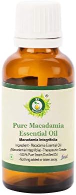 Óleo essencial da Macadamia | Macadamia integrifolia | Para cabelos | para rosto | para a pele | Óleo de macadâmia pura
