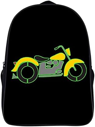 Motocicleta de camuflagem Backpack de mochila para mochila Daypack Sport Bag com compartimento de 16 polegadas