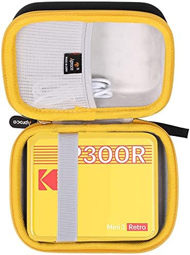 Caso de armazenamento de viagens duras da APROCA, para Kodak Mini 3 Retro 3x3 ”Photo Printer