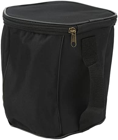 Bolsa de acordeão preto, case de acordeão de metal oxford prático à prova d'água da moda para concerto