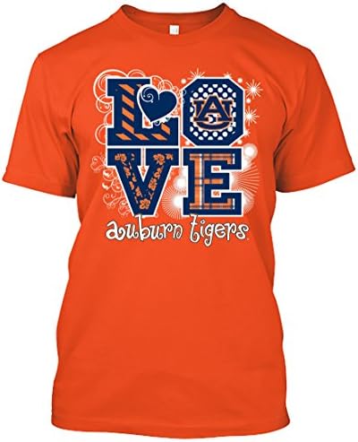 NOVA MUNDO GRAPHICS NCAA Love T -shirts - Múltiplas equipes disponíveis