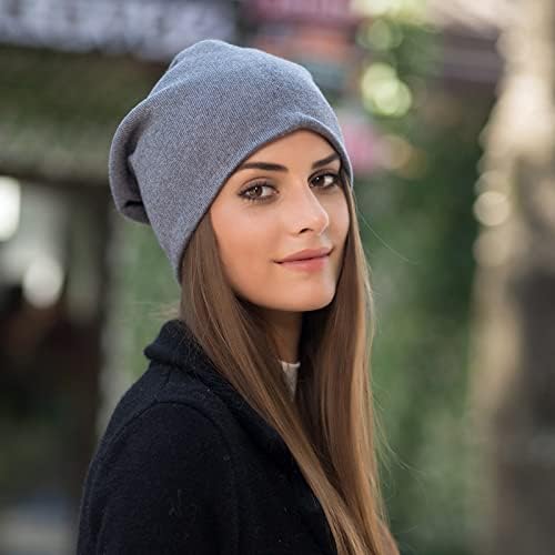 Chapéus de inverno rvide para mulheres moda feminino gorro desleixado