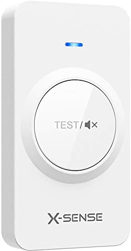 X-Sense Wireless Interconected Detector de fumaça Alarm de incêndio XS01-WR, Alarme de monóxido de carbono interconectado sem fio XC01-WR e um controlador remoto