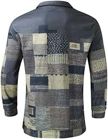 Jaquetas de inverno masculino botão acima da lapela jaqueta tribal camisa de flanela impressa asteca ocidental camisa