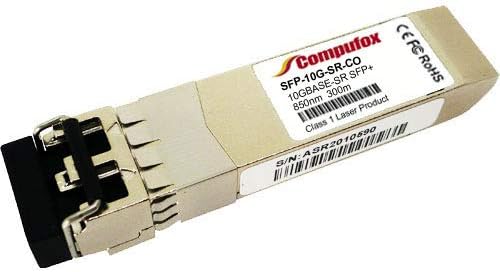 10pk-Compufox SFP-10G-SR Transceptor compatível com Mikrotik CRS326-24S+2Q+