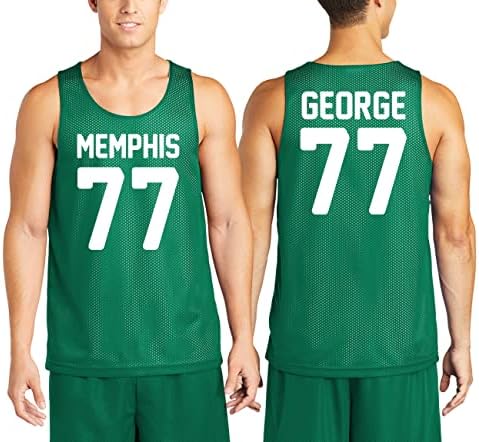 Personalize sua própria camisa de basquete de equipe com seu nome personalizado e número de esportes para jovens adultos Tee