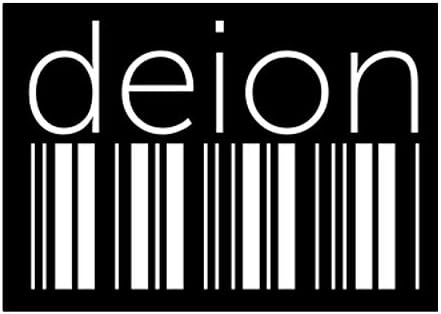 Teeburon Deion Lower Barcode Sticker Pack x4 6 x4