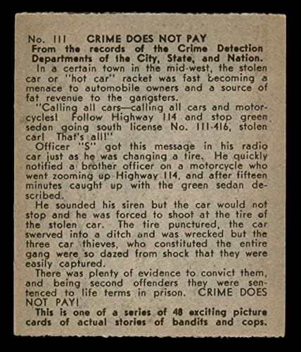 1936 Anonymous # 111 Carros roubados Ex