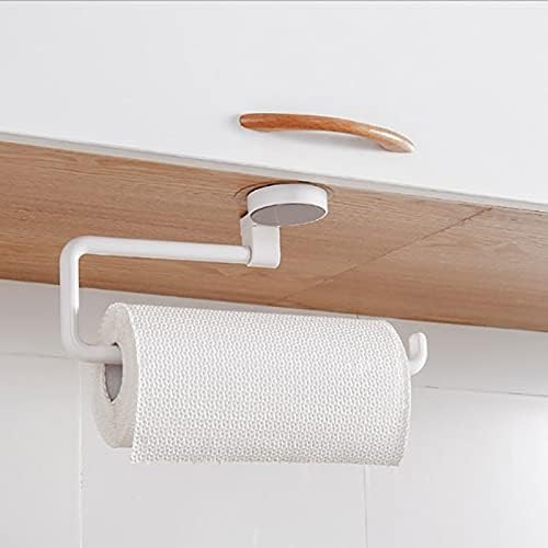 Me pergunto o suporte do suporte de papel de cozinha Sticke Rack roll para o banheiro de toalhas de toalhas de toalhas de papel parado organizador de prateleira