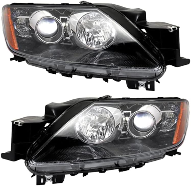 Rareelectrical New Pair Of Halogen Headlight Compatible With Mazda Cx-7 Gs Gt Sport 2007-2009 by Part Number EG21-51-0K0J