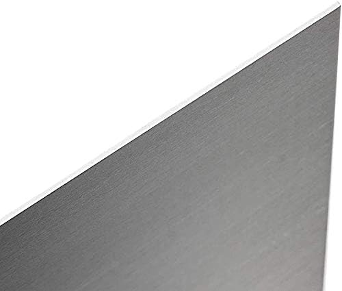 Yiwango 6061 Folha de metal de placa de alumínio fácil de polir, para artesanato e projetos de bricolage, 200 200 4mm de folha de cobre puro