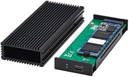 Tripp Lite Externo SSD Gabinete de armazenamento com cabo USB -C para jogos para PC, M.2 NVME & SATA SSD, 10 Gbps Transferência