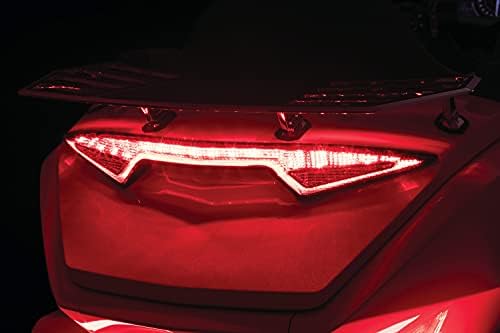 Kuryakyn 3264 Acessório de iluminação de motocicletas: barra de luz de tronco led omni para Honda Gold Wing 2018-20, vermelho