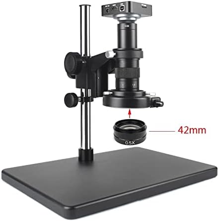 Acessórios para microscópio 0,5x / 2,0x / 0,3x lentes de vidro objetivas