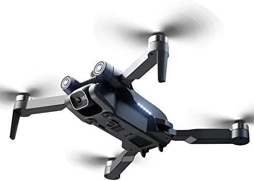 Zottel Electric Drone, Dual Camera 6K HD Remote Control Plane, Motor sem escova, Quadcopter dobrável, Mini drone para