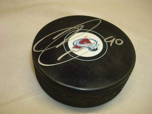 Ryan O'Reilly assinou o Colorado Avalanche Hockey Puck autografado 1e - Pucks autografados da NHL