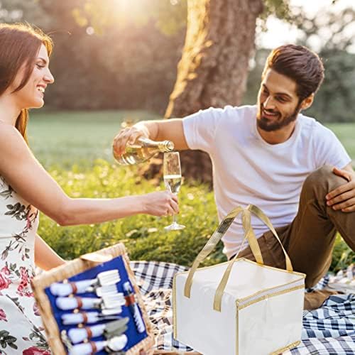 Recipiente de salada de Kisangel Bento 1pc Bolsa de alimentos isolada Bolsa de lancho