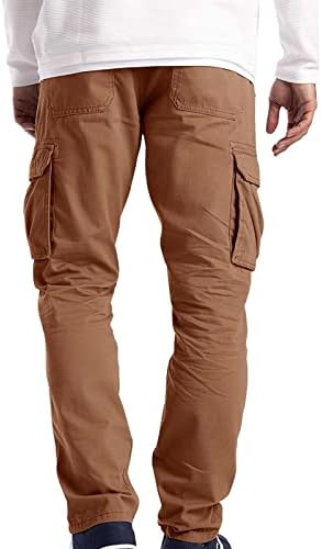 Calça de bolso de verão reto casual calça masculina calça calças masculinas 6 espuma de memória