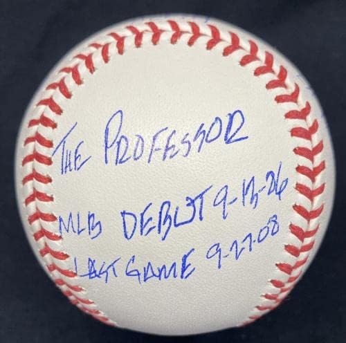 Gregory Alan Maddux Nome completo Hof Stat assinado Baseball JSA Loa - Bolalls autografados