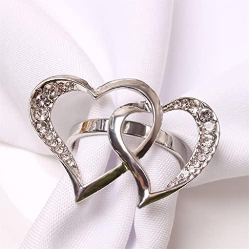 LLly 12pcs Double Heart Nabinet Anging
