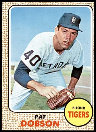 1968 Topps # 22 Pat Dobson Detroit Tigers VG Tigers