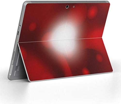 capa de decalque igsticker para o Microsoft Surface Go/Go 2 Ultra Thin Protective Body Skins 001267 Padrão vermelho